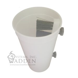 Plastic Cleaning Cup With Brush