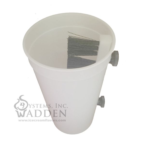 Plastic Cleaning Cup With Brush